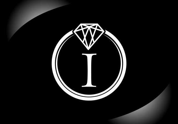 字母I用菱形围成一个圈图片下载