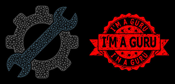 纹理我是一个宗师邮票和多边形网图片下载