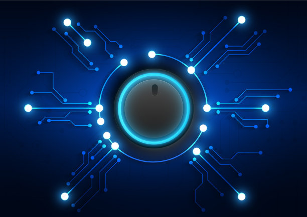具有高科技数字电路技术背景图片下载