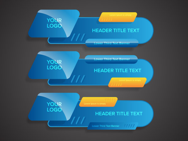 摘要广播新闻低三分模板图片下载