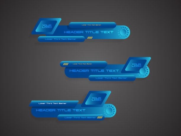 摘要广播新闻低三分模板图片下载