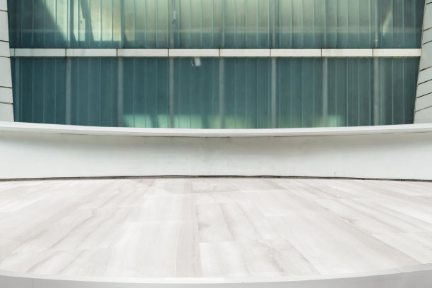 近景现代办公楼外观与细节。图片下载