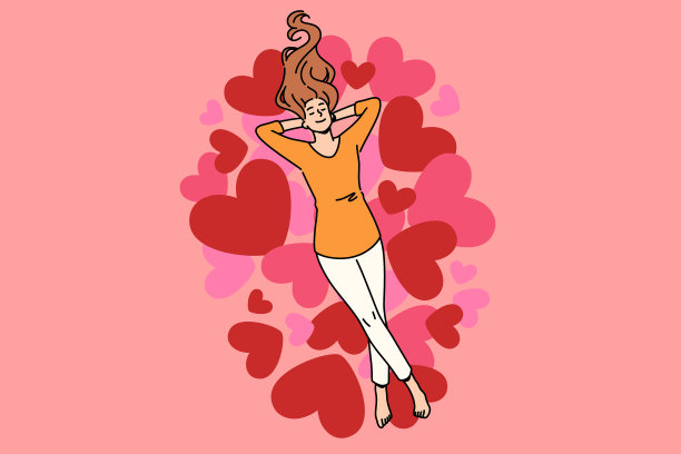 心爱与积极情绪的概念图片下载