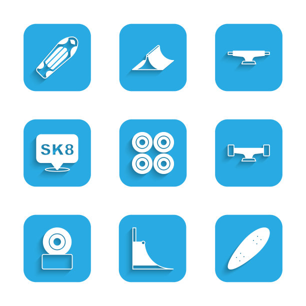 设置滑板轮停放长板或图片下载