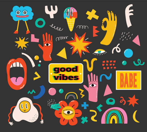 各种手绘集图片下载