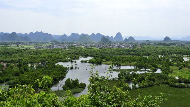 中国最大的喀斯特湿地图片下载