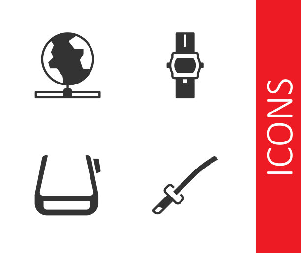 戴上武士刀全球科技智能眼镜图片下载