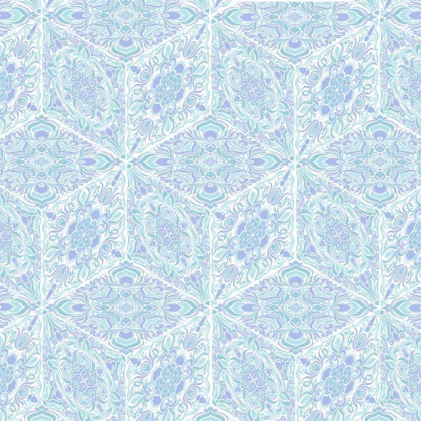 等距装饰图案，瓷砖裸露和淡紫色色调图片下载