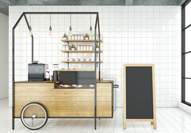 简约风格咖啡店图片下载