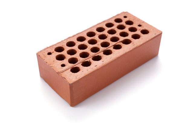 白色背景下的水泥砖图片下载