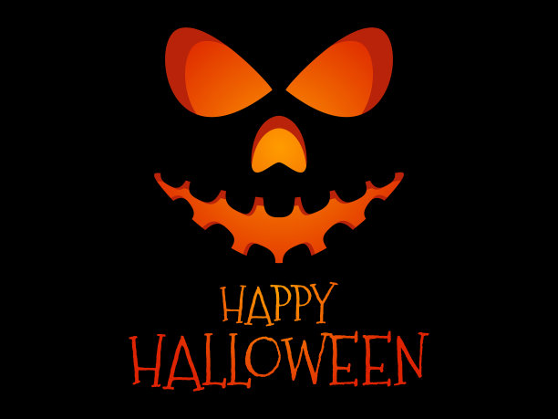 万圣节快乐，吓人的南瓜脸，万圣节杰克图片下载