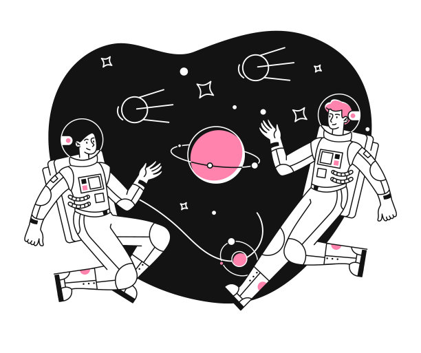 宇航员探索外太空图片下载