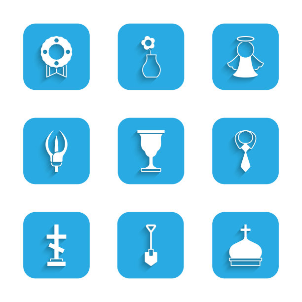 设置基督教圣杯铲教堂塔tie图片下载