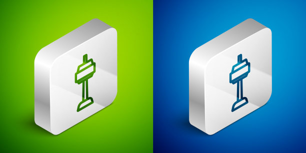 等距线n首尔塔是韩国的标志图片下载