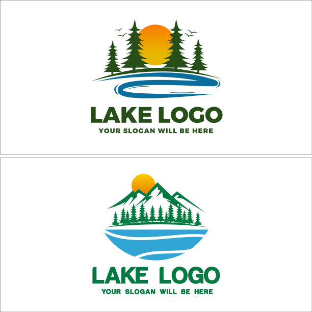 集湖山环保标志设计图片下载