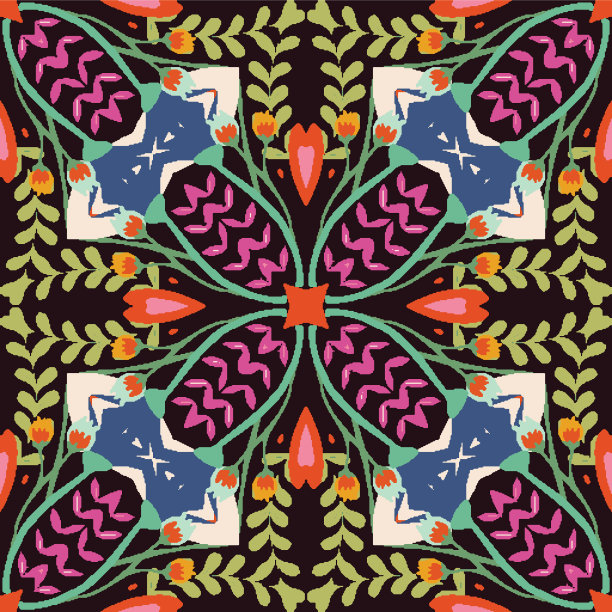 文摘对称装饰图片下载