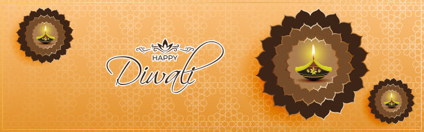 祝印度排灯节快乐图片下载