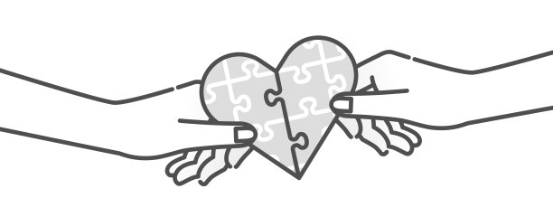 一块块拼图。一个让人想起伙伴关系的例子。图片下载