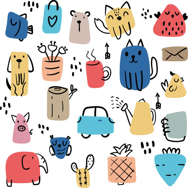 艺术品收藏设计图片下载