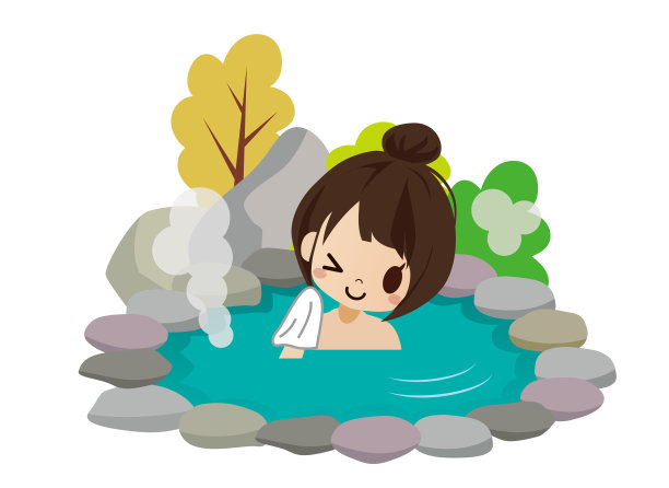 天然温泉洗浴观光之旅图片下载