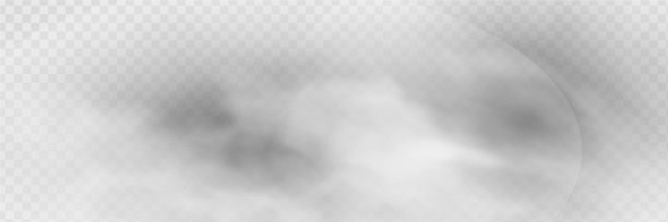 雾或烟隔绝的透明特效图片下载