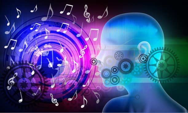 抽象音乐技术背景图片下载