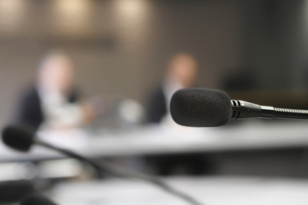 会议室麦克风图片下载