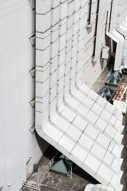 工业管道和通风系统或建筑物的空调图片下载