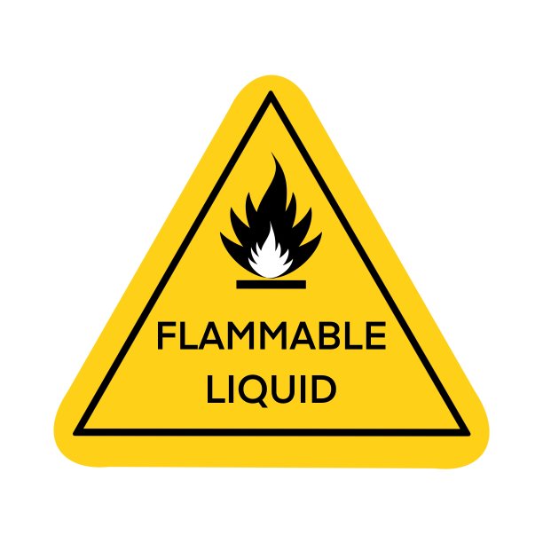 易燃标志是用来警告危险的图片下载