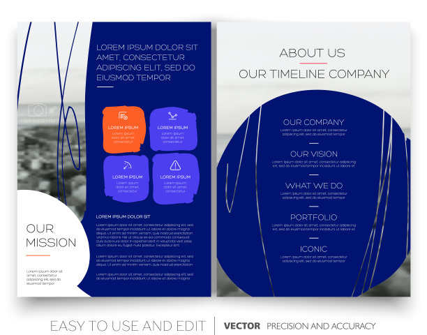 封面设计年度报告，传单，小册子，组合。图片下载