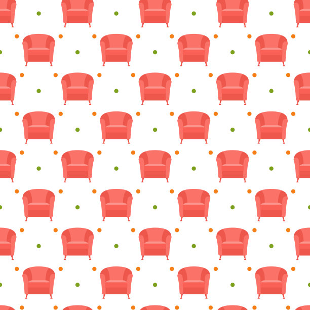 无缝的扶手椅模式图片下载