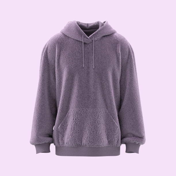 空白羊毛兜帽模型打印，3d渲染，3d插图图片下载