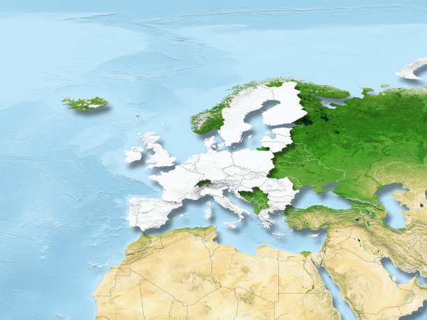 欧盟(EU 28) 2018年的地图图片下载