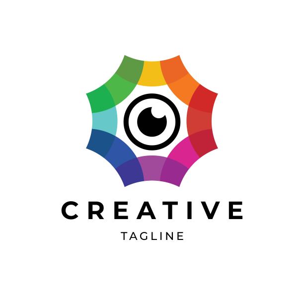 眼睛视觉符号设计图片下载