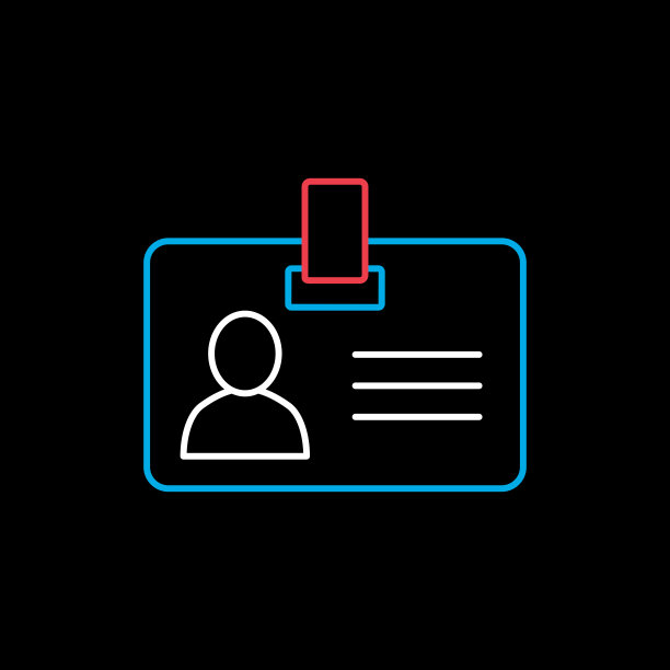 徽章矢量图标隔离在黑色图片下载