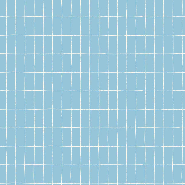 无缝格子图案手绘网格上的蓝色背景图片下载