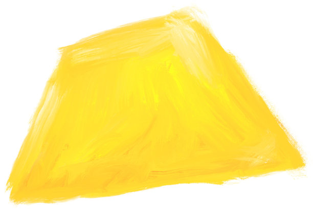 黄色梯形造型油画笔触肌理艺术艺术图片下载