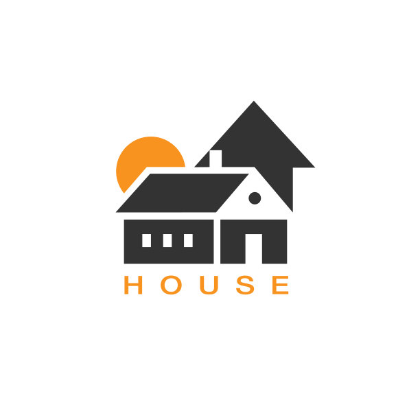 私人住宅图标。单色插图。图片下载