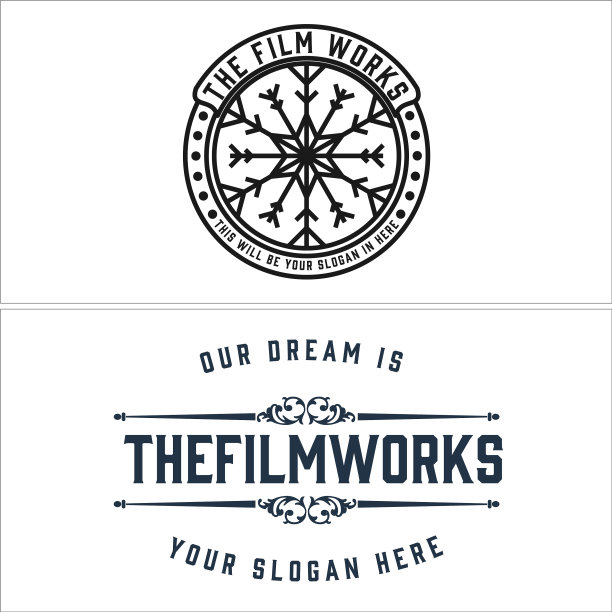 电影公司商业标志设计图片下载