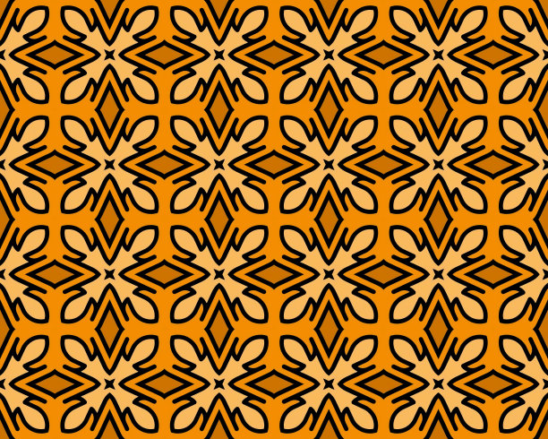 棕色色调的无缝瓷砖图案图片下载