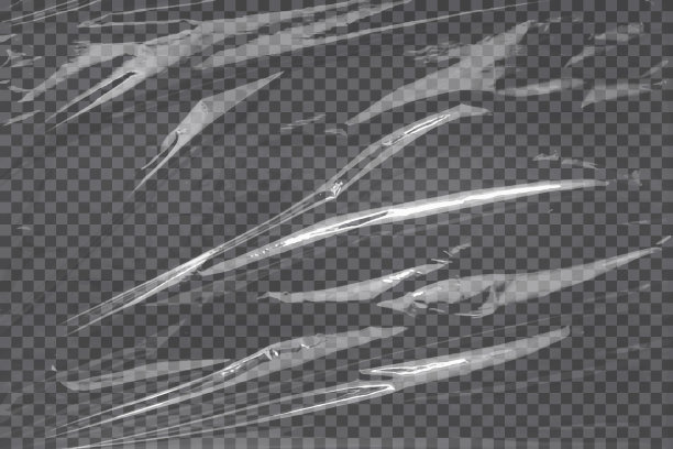 逼真的塑料包装纹理。拉伸聚乙烯覆盖图片下载