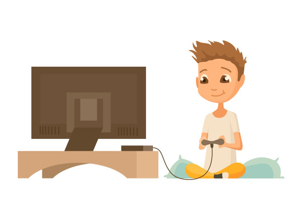 孩子使用小玩意，孩子和现代科技图片下载