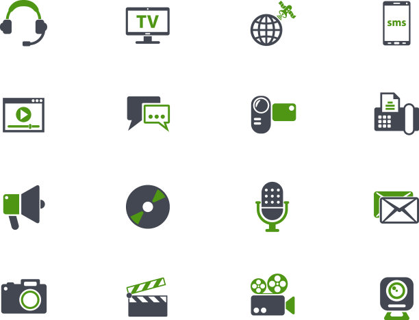 媒体图标设置图片下载