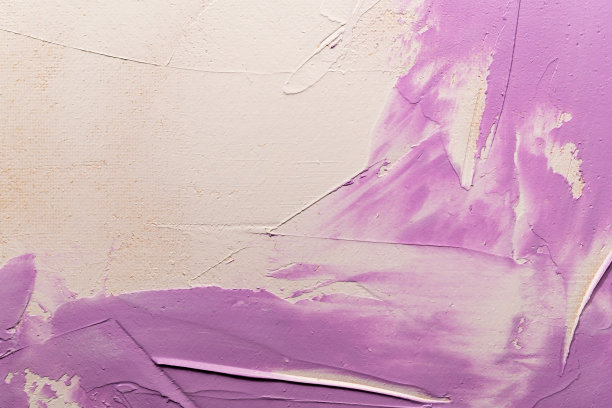 紫色淡紫色校正笔画。厚奶油妆的纹理复制空间图片下载