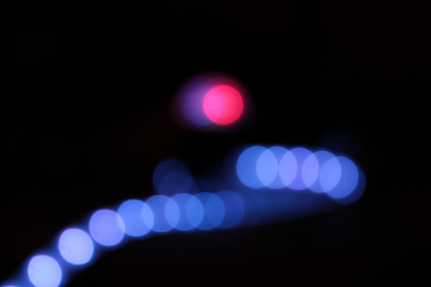 模糊的灯光图片下载