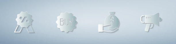 设置折扣百分比标签购买按钮钱袋图片下载