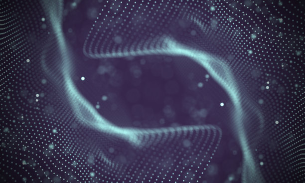 数据技术抽象未来主义插图。低多边形形状与连接点和线在黑暗的背景。3 d渲染。大数据可视化图片下载