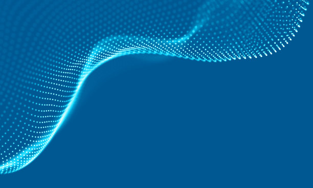 抽象几何背景..未来的技术风格。霓虹灯。住房和城市发展部的元素。优雅。大数据可视化图片下载