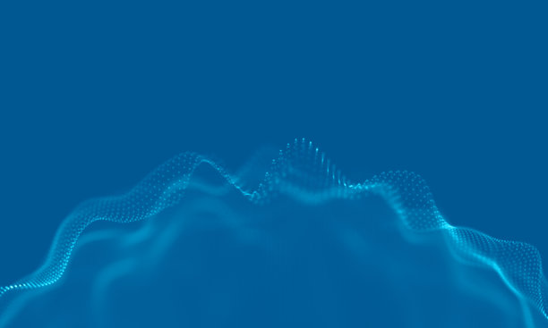 抽象几何背景..未来的技术风格。霓虹灯。住房和城市发展部的元素。优雅。大数据可视化图片下载