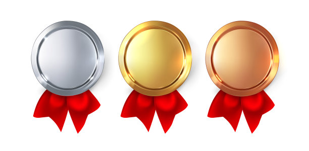 金牌、银牌和铜牌图片下载